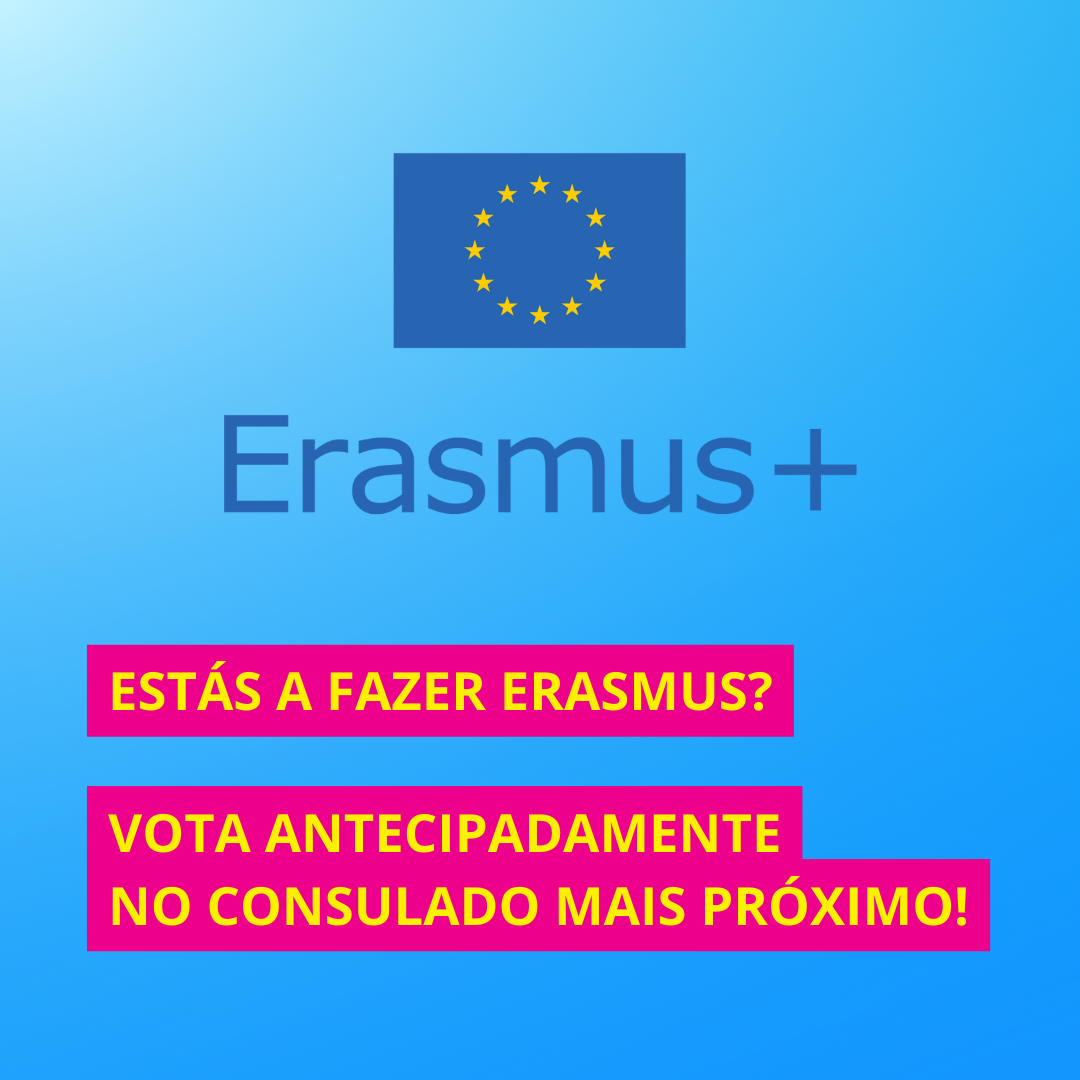 🔴🔵 Eleições legislativas 2024 - Informações para estudantes Erasmus+