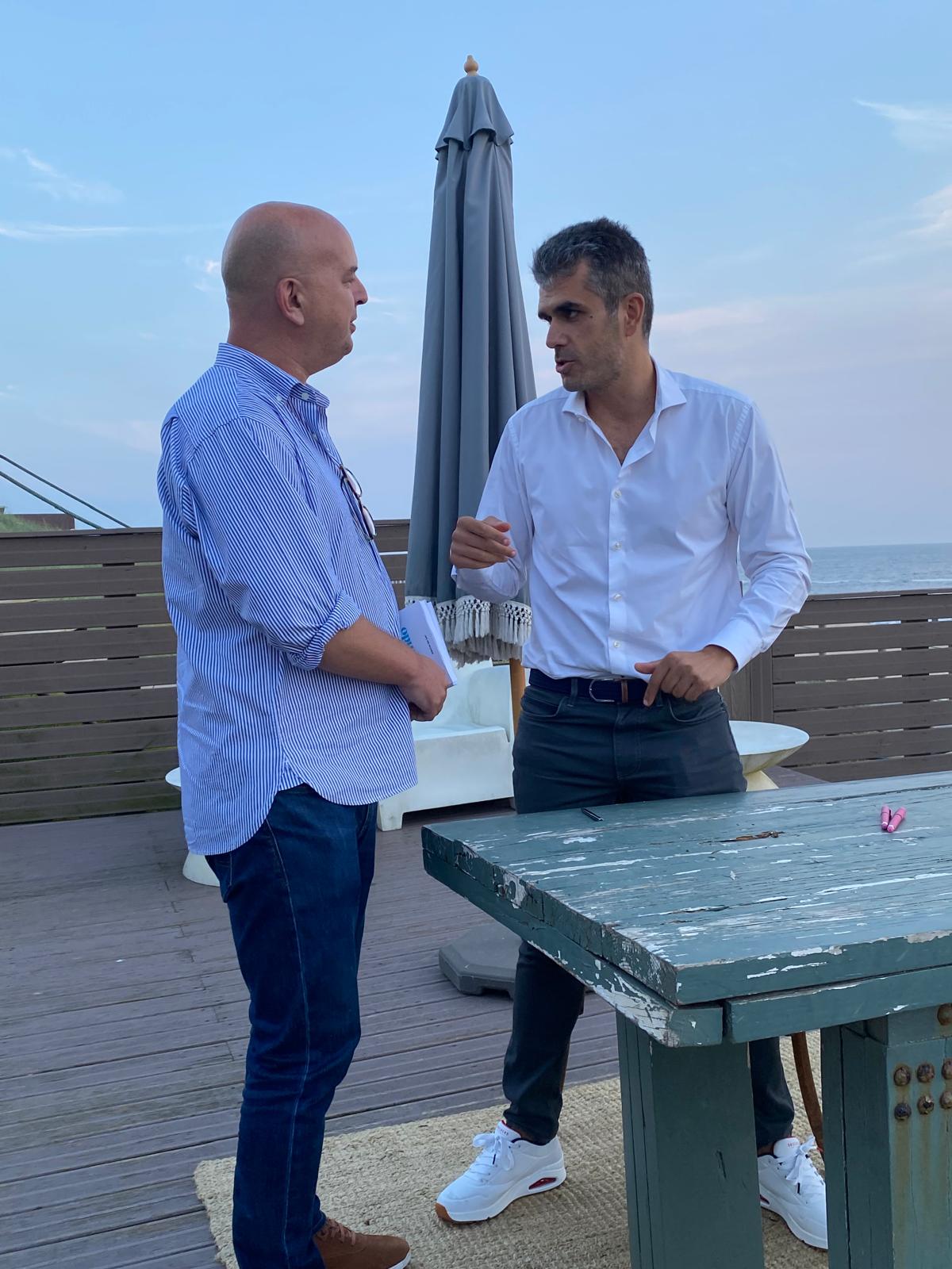 🗽💙 IL Vila do Conde presente na apresentação do novo livro de Carlos Guimarães Pinto